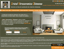 Tablet Screenshot of cristal-vitroceramico-chimenea.es